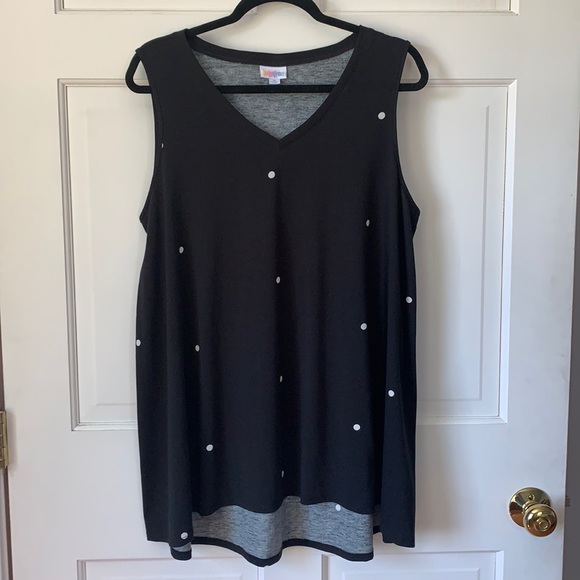 LuLaRoe Tops - Lularoe Kristina V Neck Swing Style Tank Top